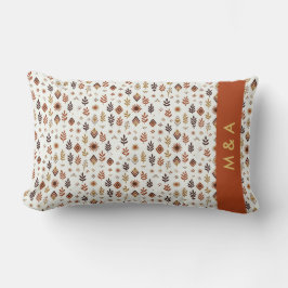 Almohada lumbar personalizada Afrohemian Tierra y 