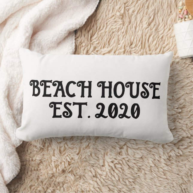 ALMOHADA LUMBAR PERSONALIZADA CASA DE PLAYA (Manta)