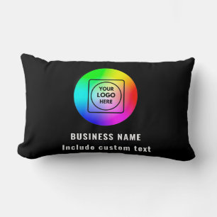 Almohada lumbar personalizada con logotipo de empr