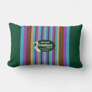 Almohada lumbar reversible de Pipeline Hawaii Surf