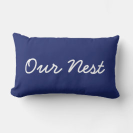 Almohada lumbar reversible Our Nest y Welcome