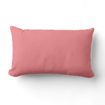 Almohada Lumbar Rosa 33 cm x 53 cm