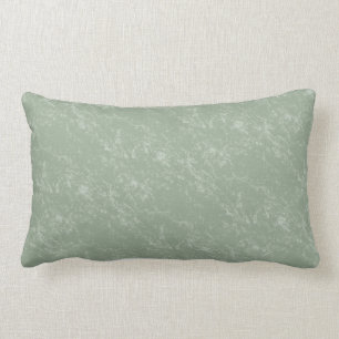 Almohada lumbar sombreada mármol de la verde
