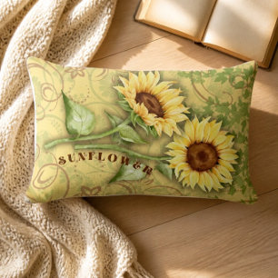 Almohada Lumbar Sunflower II
