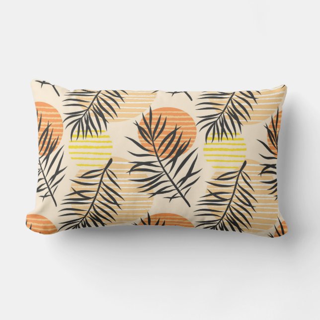 almohada lumbar tropical (Anverso)