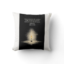 Almohada Luz del Mundo – Juan 12:46