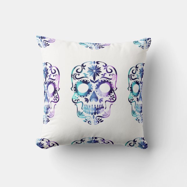 ALMOHADA MÁGICA DE LA DECORACIÓN DEL CRÁNEO DEL (Anverso)