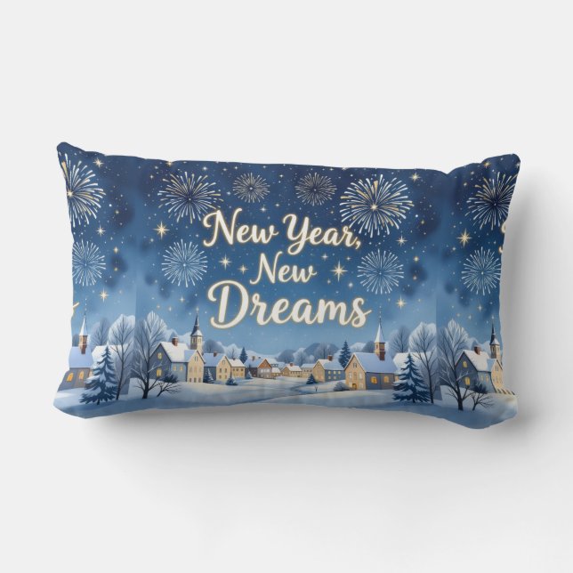 Almohada mágica de noche de Santa (Reverso )