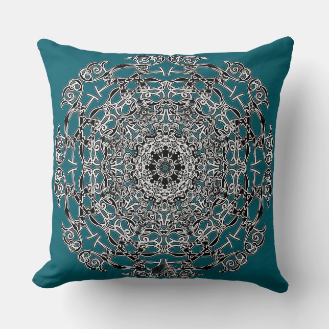 Almohada mágica de Octa Glyph Abracadabra (Anverso)
