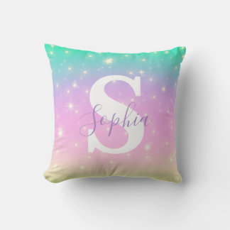 Almohada mágica personalizada de unicornio