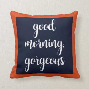 Almohada magnífica de la buena mañana