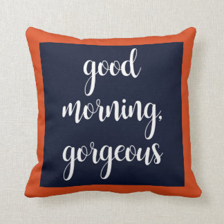 Almohada magnífica de la buena mañana