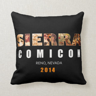 Almohada manuscrita de Sierra Comicon
