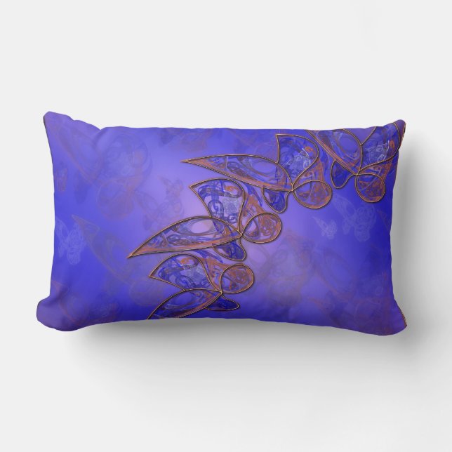 Almohada Mariposas de Cobre (Anverso)