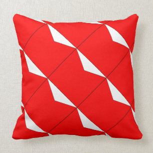 Almohada marítima de la bandera del bravo de Paul