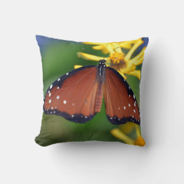 almohada marrón fotográfica vibrante de la