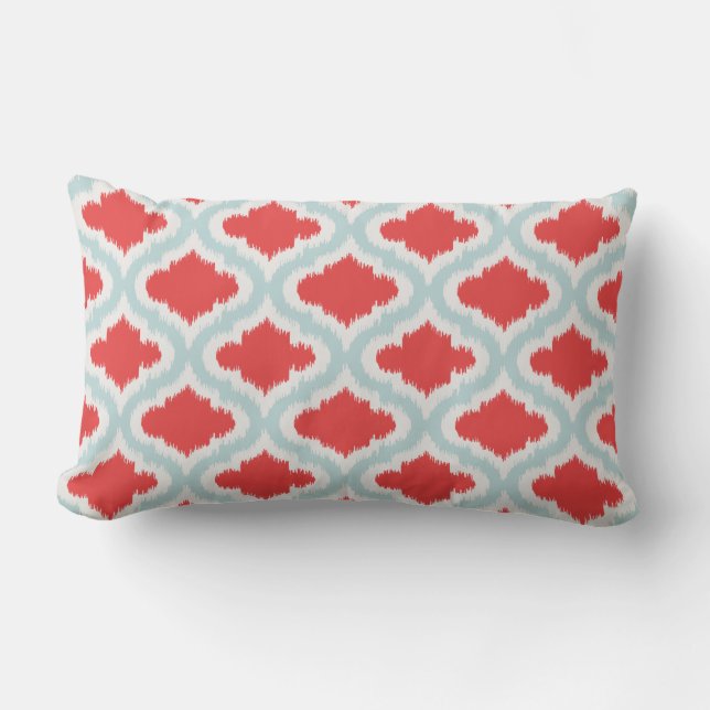 almohada marroquí del ikat del modelo de la (Anverso)
