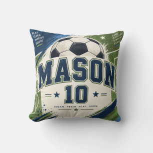 Almohada Mason Fútbol Número 10 Niños