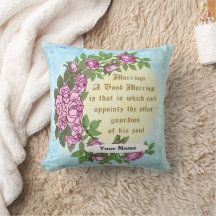 almohada matrimonial Verse personalizada