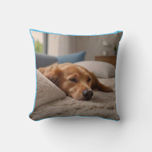 Almohada "Mejor lugar para la siesta del perro"