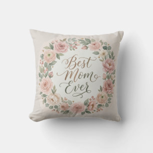 Almohada Mejor Mamá del Mundo Regalo Día de la Mad