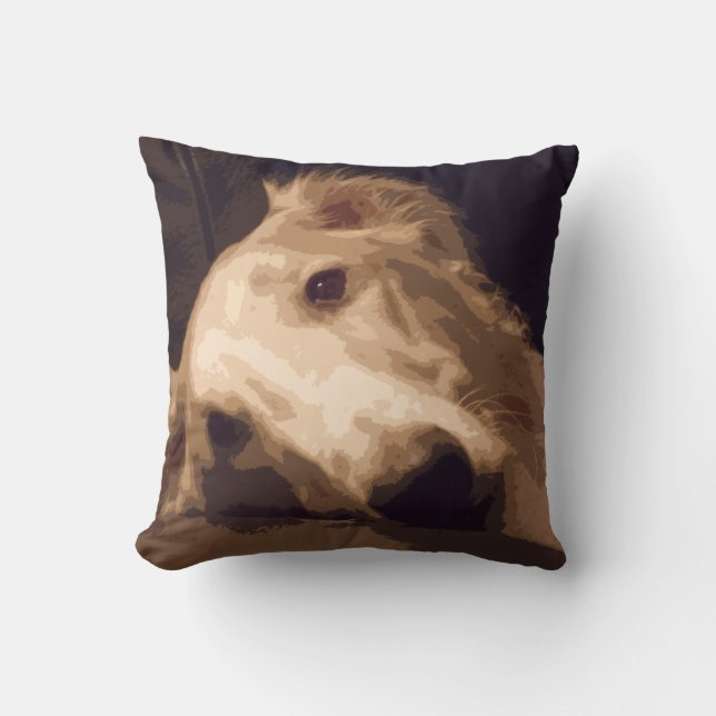 Almohada melancólica del Borzoi (Anverso)