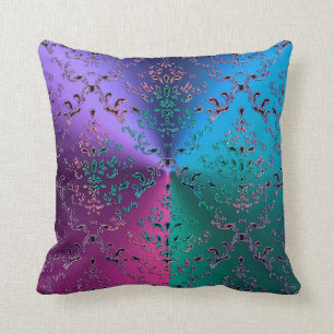 Almohada metálica Tri Coloreada del cordón del