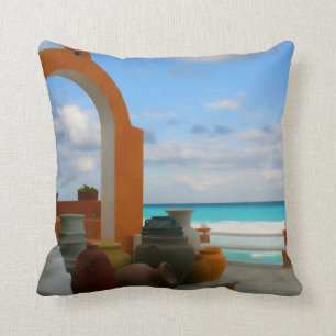 Almohada mexicana del lado de mar