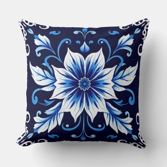 almohada midnight bloom (Anverso)