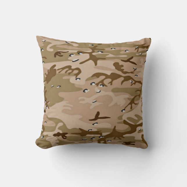Almohada militar de Camo de la arena del desierto (Anverso)