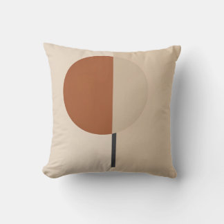 Almohada minimalista abstracta geométrica 