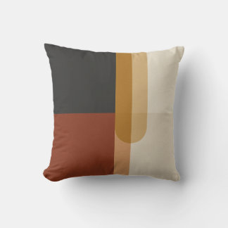 Almohada minimalista Bauhaus – Bloque de color abs