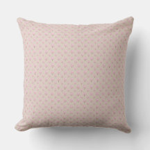 Almohada Minimalista con Patrón Floral Rosa Pequeñ