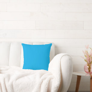 Almohada minimalista de lujo azul
