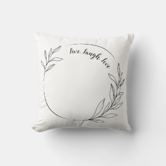 Almohada minimalista para lanzar