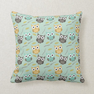 Almohada modelada búho