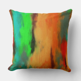 Almohada moderna abstracta para lanzar