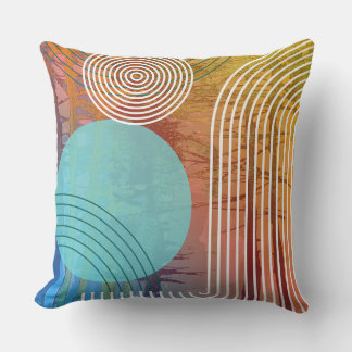 Almohada moderna colorida