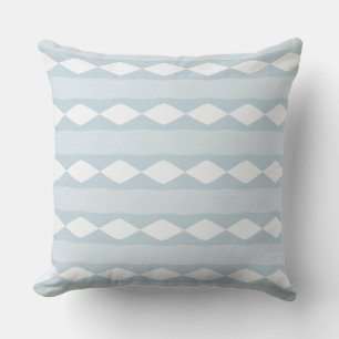 Almohada moderna de color azul claro