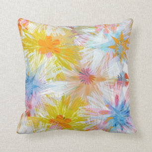 Almohada moderna de la floración