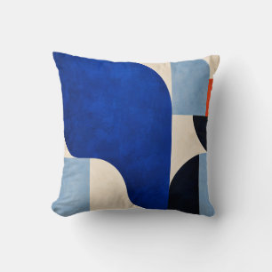 Almohada moderna de lanzamiento abstracta geométri