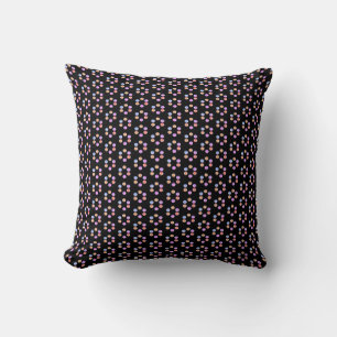 Almohada moderna de lanzamiento con patrón geométr
