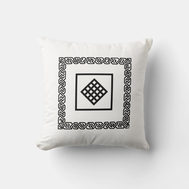 Almohada Moderna de Mindfulness | Estética Minimal (Anverso)