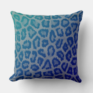 Almohada moderna del extracto del leopardo del