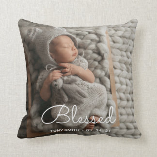 Almohada MODERNA del recuerdo de la foto del