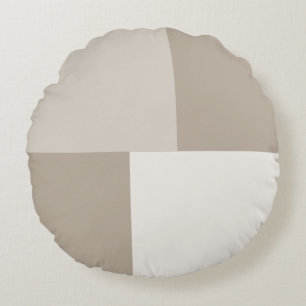 Almohada moderna estética de bloque de color abstr