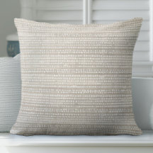 Almohada moderna neutra y cálida para tirar