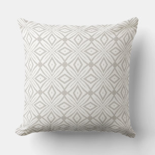 Almohada Moderna Neutral y Blanca