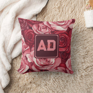 Almohada moderna para familia Rosa para dormitorio