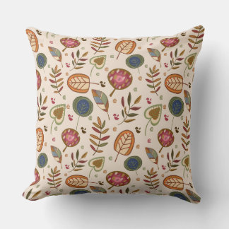 Almohada moderna para lanzar otoño